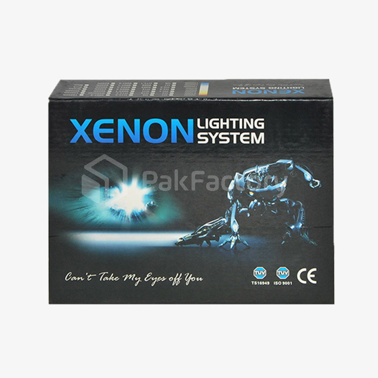 radius Se igennem Saga Custom Xenon Lighting System Packaging Boxes | PakFactory
