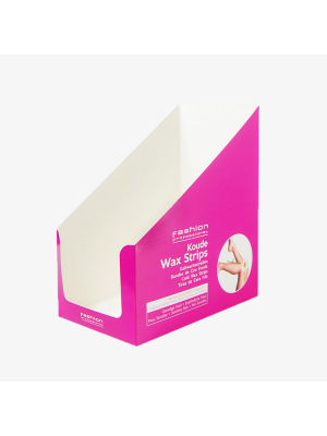 Wax Strips Cardboard Display Trays