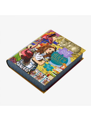 Fantasy Clamshell Puzzle Box with Two Sided Print