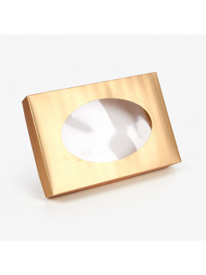 Gold Foil Boxes with Lids