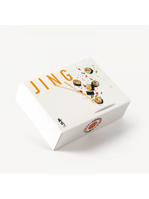 Custom Tamper Proof 6-Corner Take Out Box