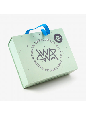 Press Kit Box With Handle