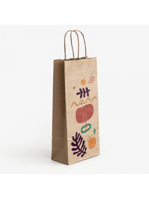 Kraft Wine Gift Bags