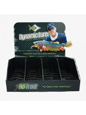 Black Four Shelf Display