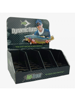 Black Four Shelf Display