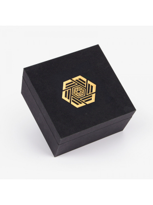 Hinged Style with Gold Logo Box