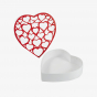 Heart Shaped Box with Heart Overlay