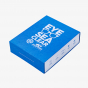 Collapsible Blue Sunglasses Box