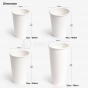 Custom Printed Single Wall Coffee Cups