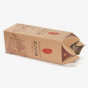 Kraft Tea Boxes with Petal Top