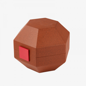 Hexagon Hinged Box with Exterior Locking