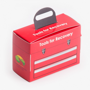 Red Recovery Box with Handle