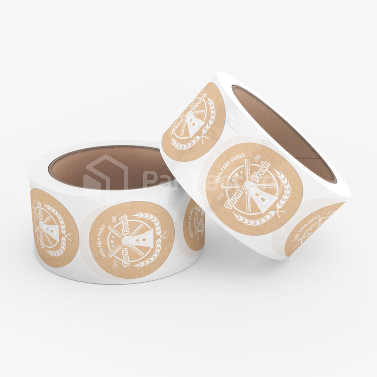 Custom Printed Kraft Paper Labels PakFactory®