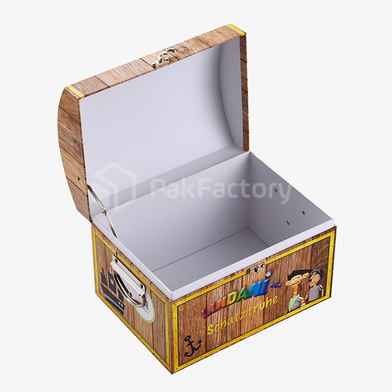 Treasure Chest Box with Metallic Lock