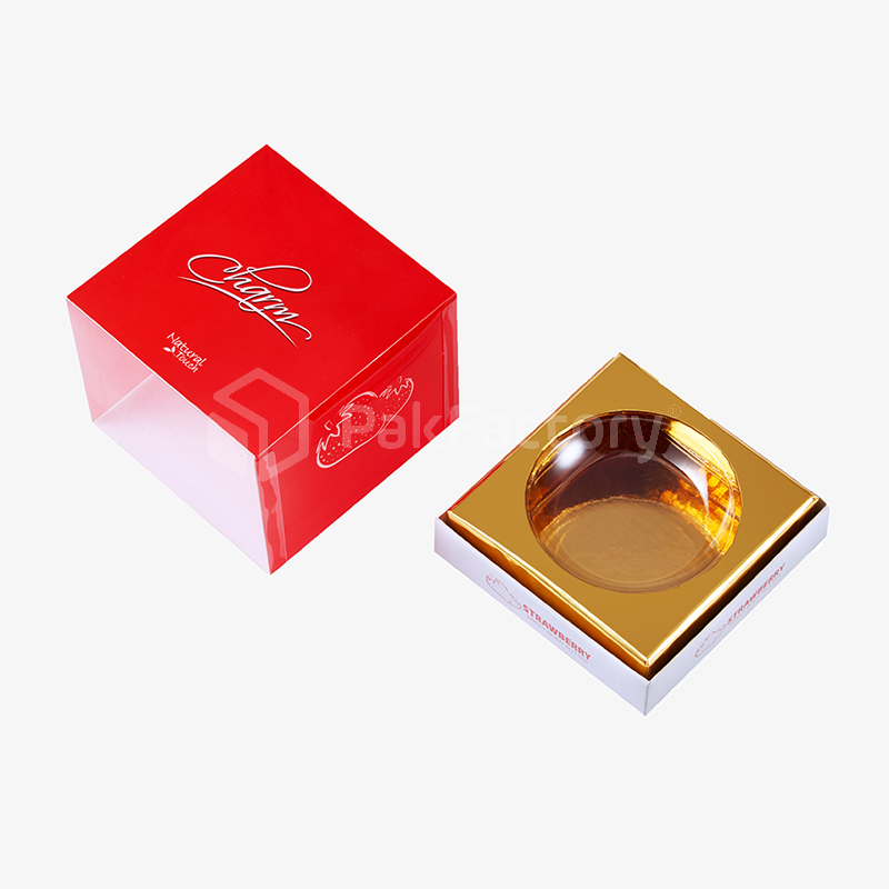 Custom Body Butter Box With Plastic Cover PakFactory®