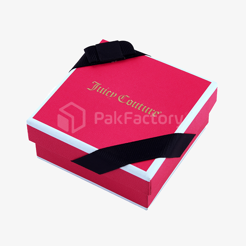Luxury Apparel Box with Gold Foil Logo