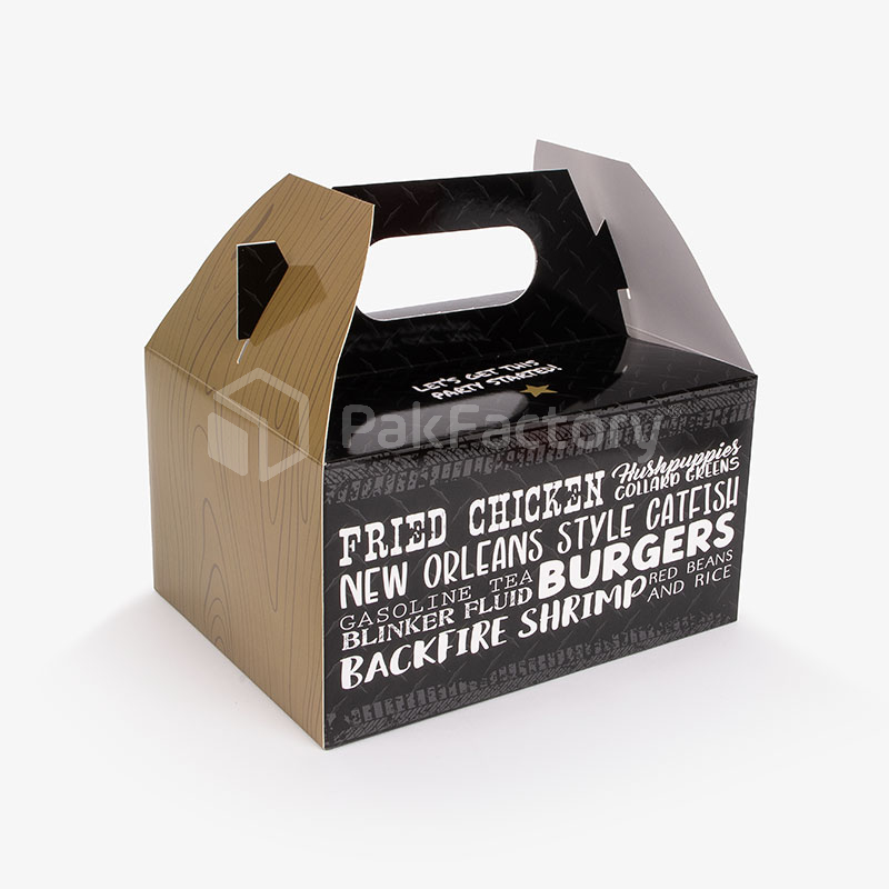 Fried Chicken Take-out Carrier Box