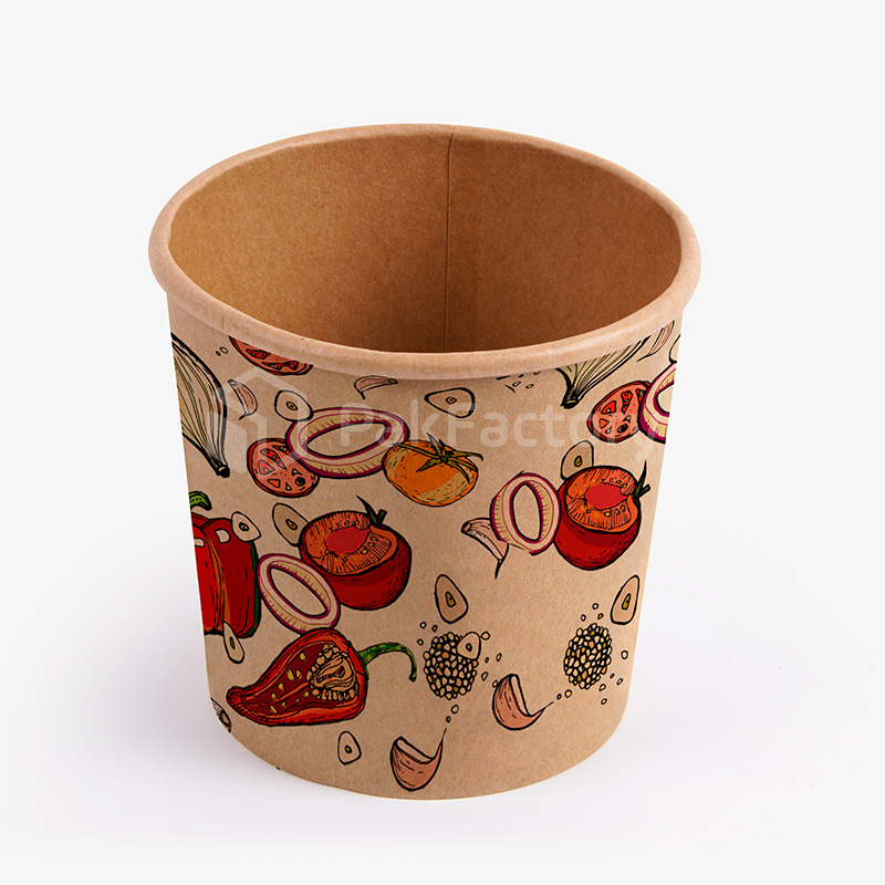 Custom Soup Paper Cups | PakFactory®