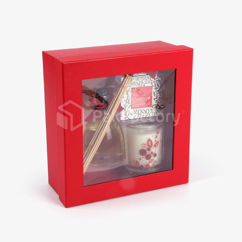 Custom Candle Gift Box Packaging PakFactory®