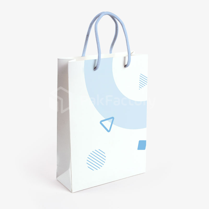 Custom White Paper Bags