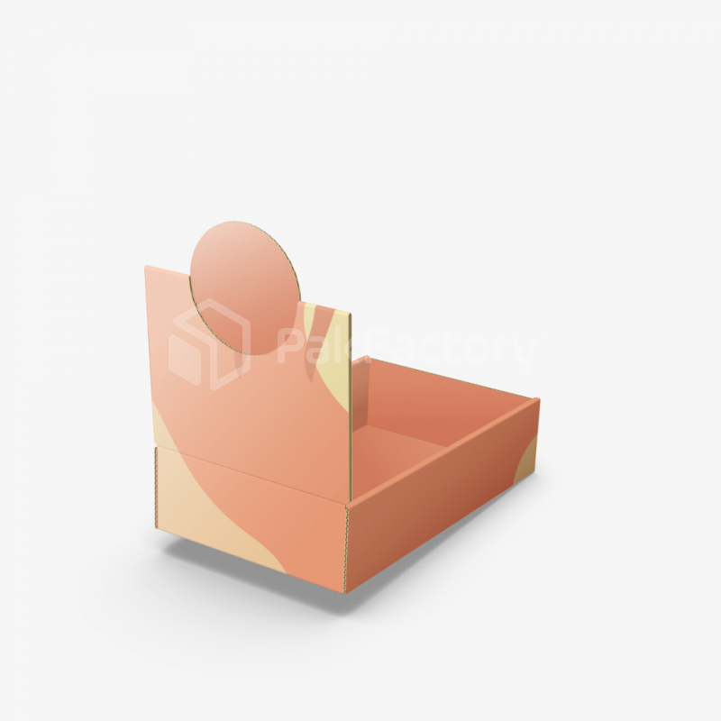 Side Lock Tuck Top Display Box | PakFactory®