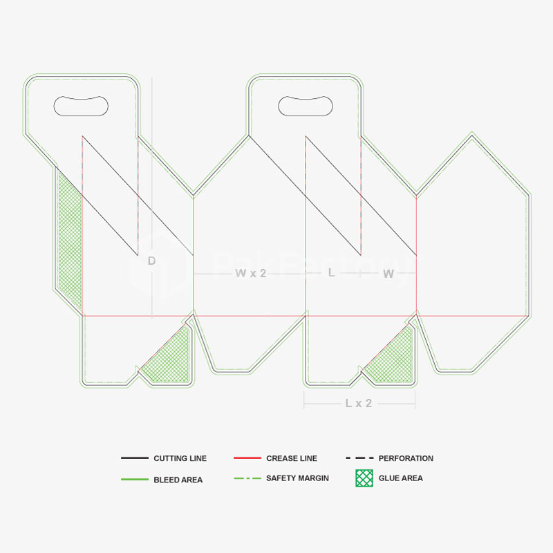 Four Pack Bottle Carrier PakFactory