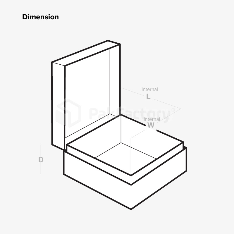Custom Decorative Boxes with Hinged Lids PakFactory®