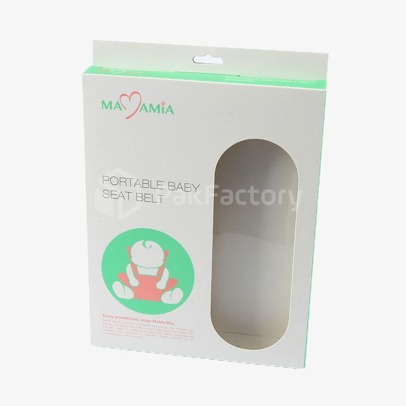 Baby Product Packaging Boxes with Hanger Tab