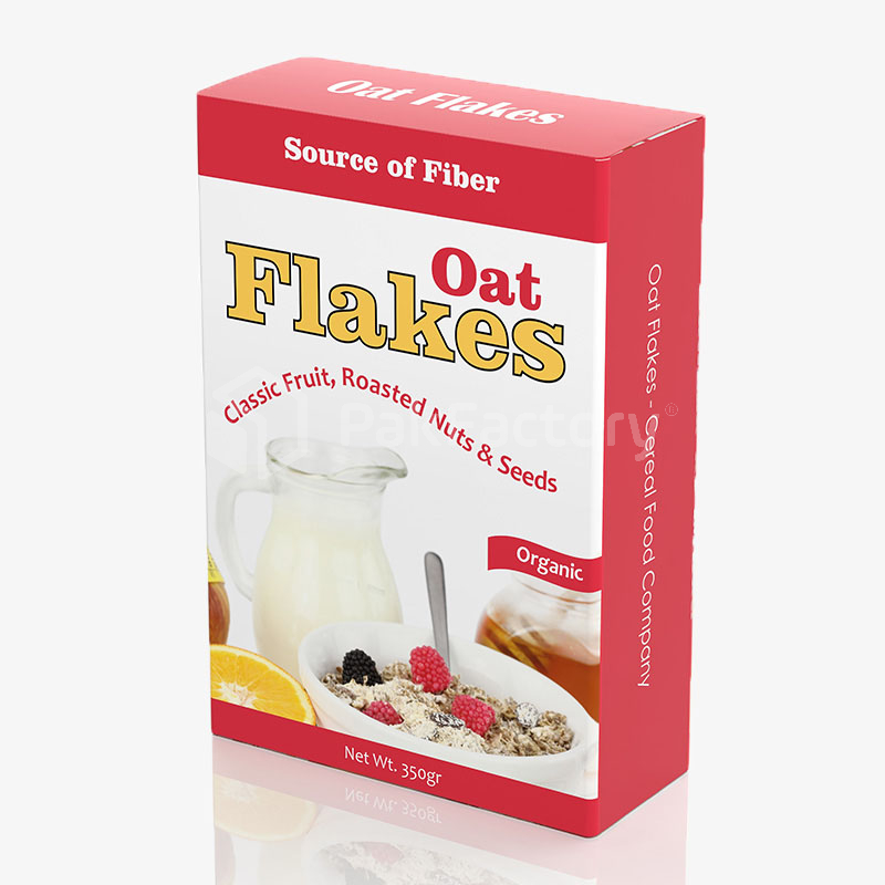 Oat Flakes Packaging Boxes