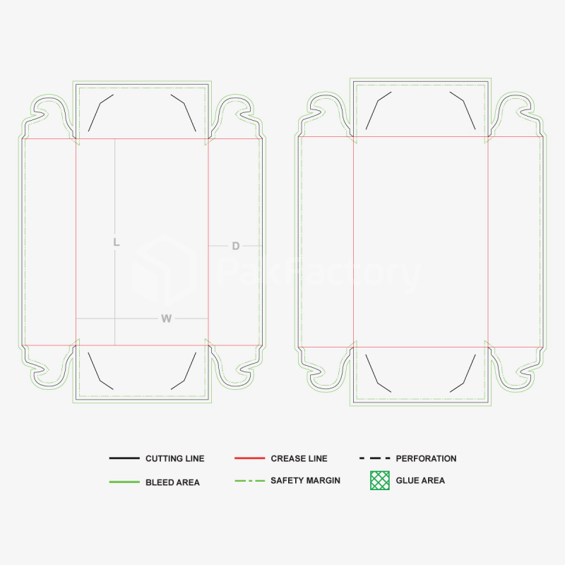 Custom Twopiece Take Out Boxes PakFactory®