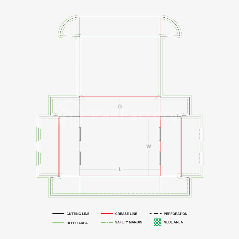 Roll End Tuck Front Corrugated Box | PakFactory®