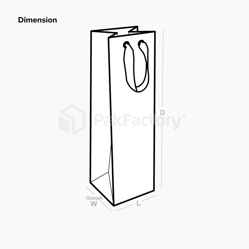 Custom Printed Wine Bag PakFactory®