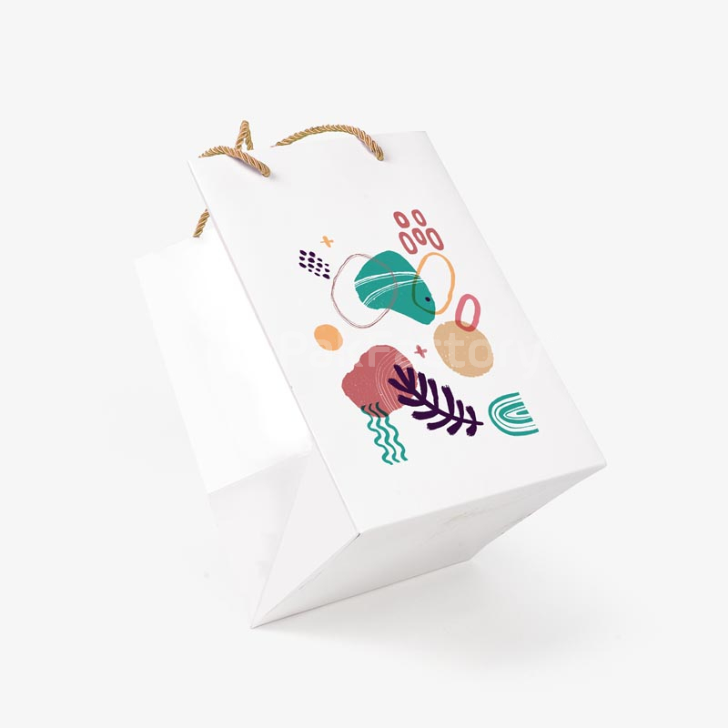Sac papier à large soufflet