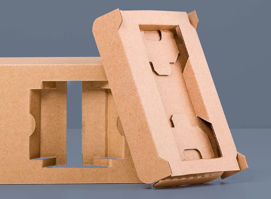 Custom Cardboard Inserts Small Banner Mobile