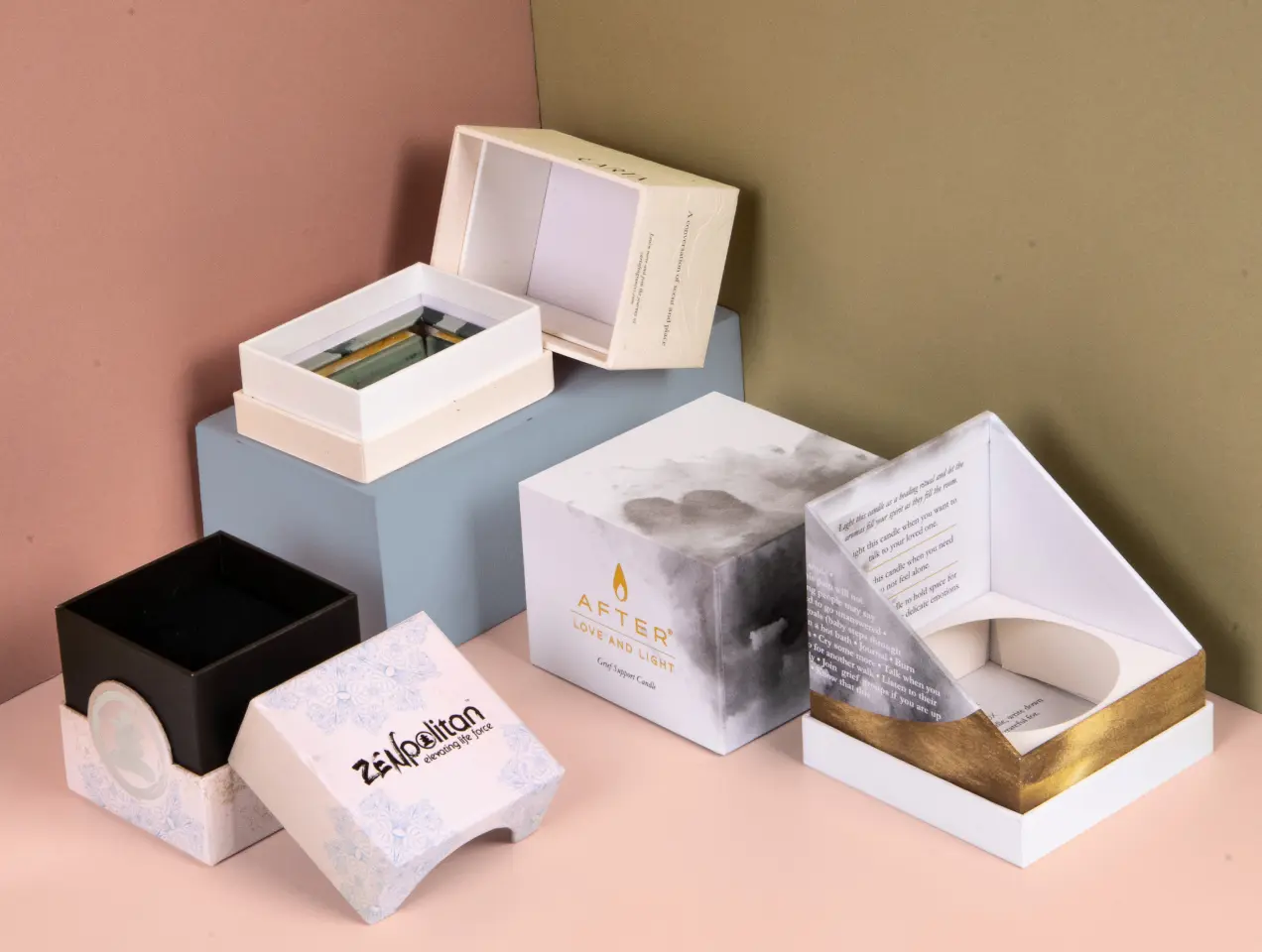 Single/Double Layer Drawer Gift Box Packaging Custom Design Gift Box  Manufacturer