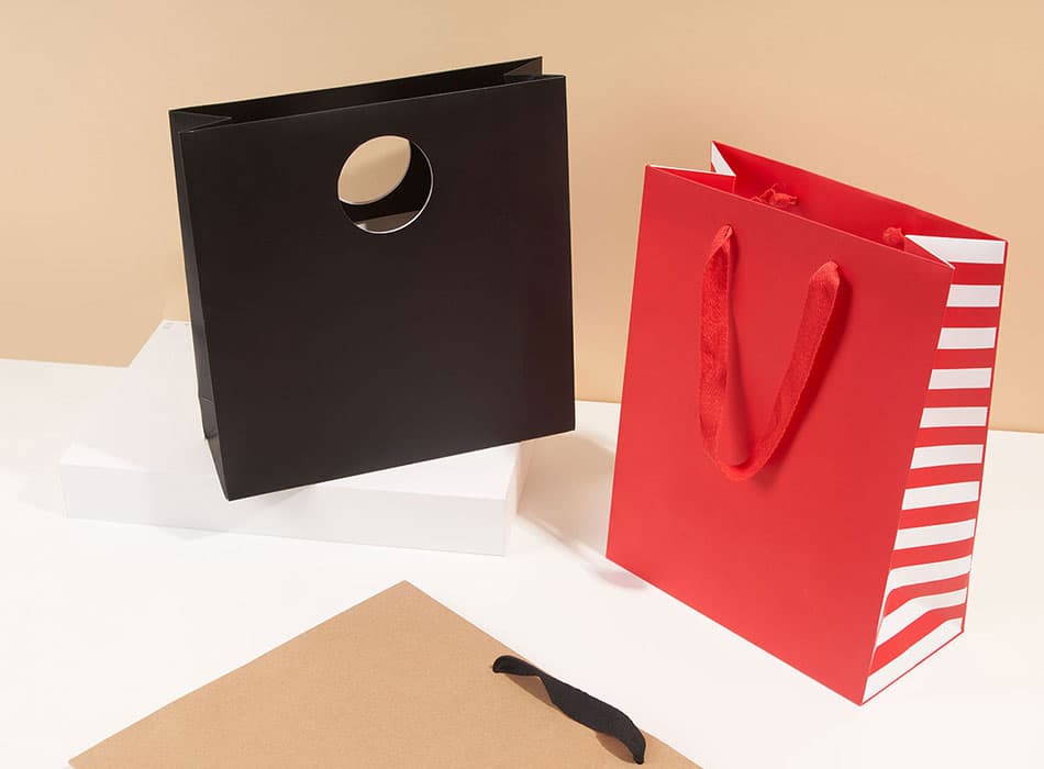 Custom Luxury Paper Bags &amp; Carriers | PakFactory Custom Packaging