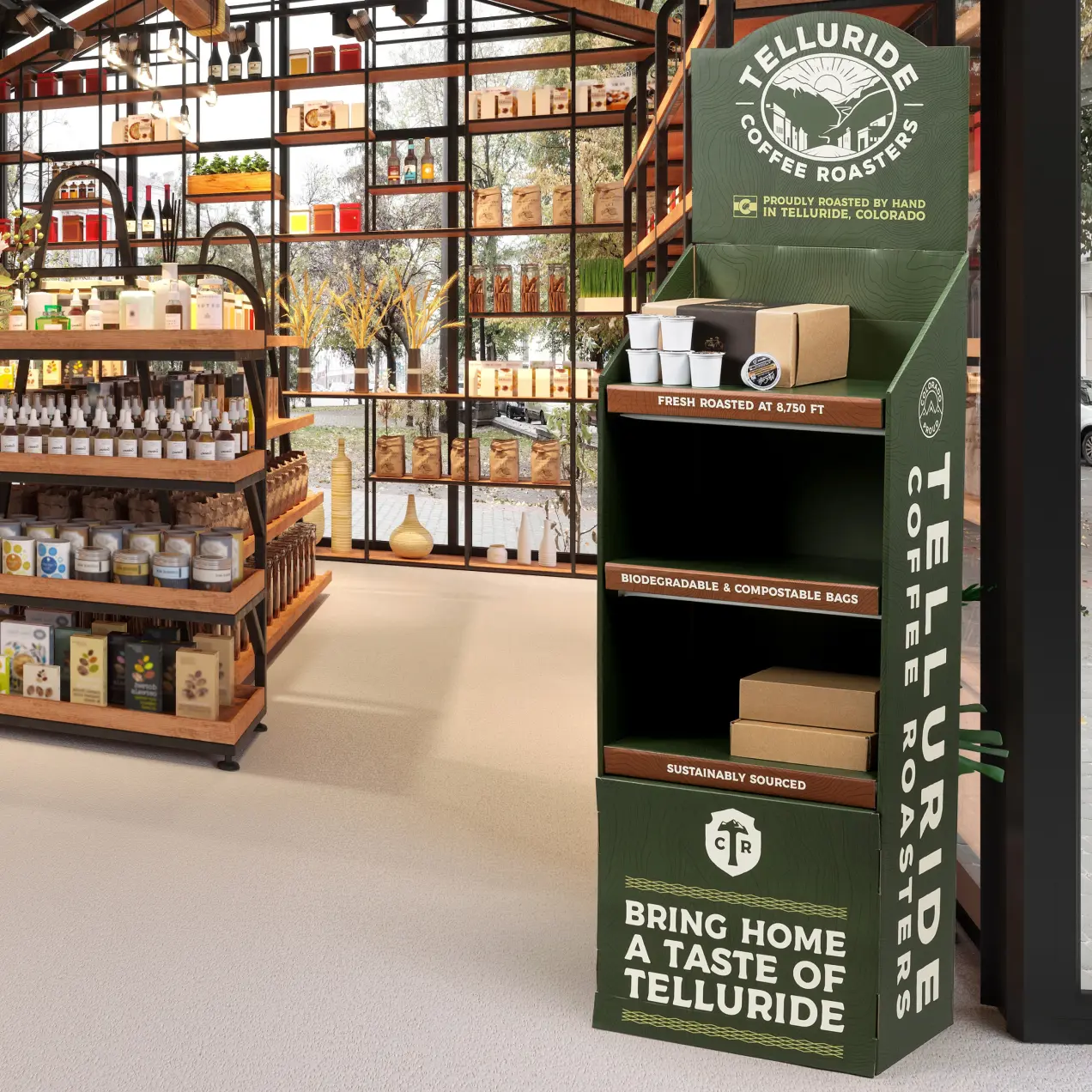 custom display packaging solution