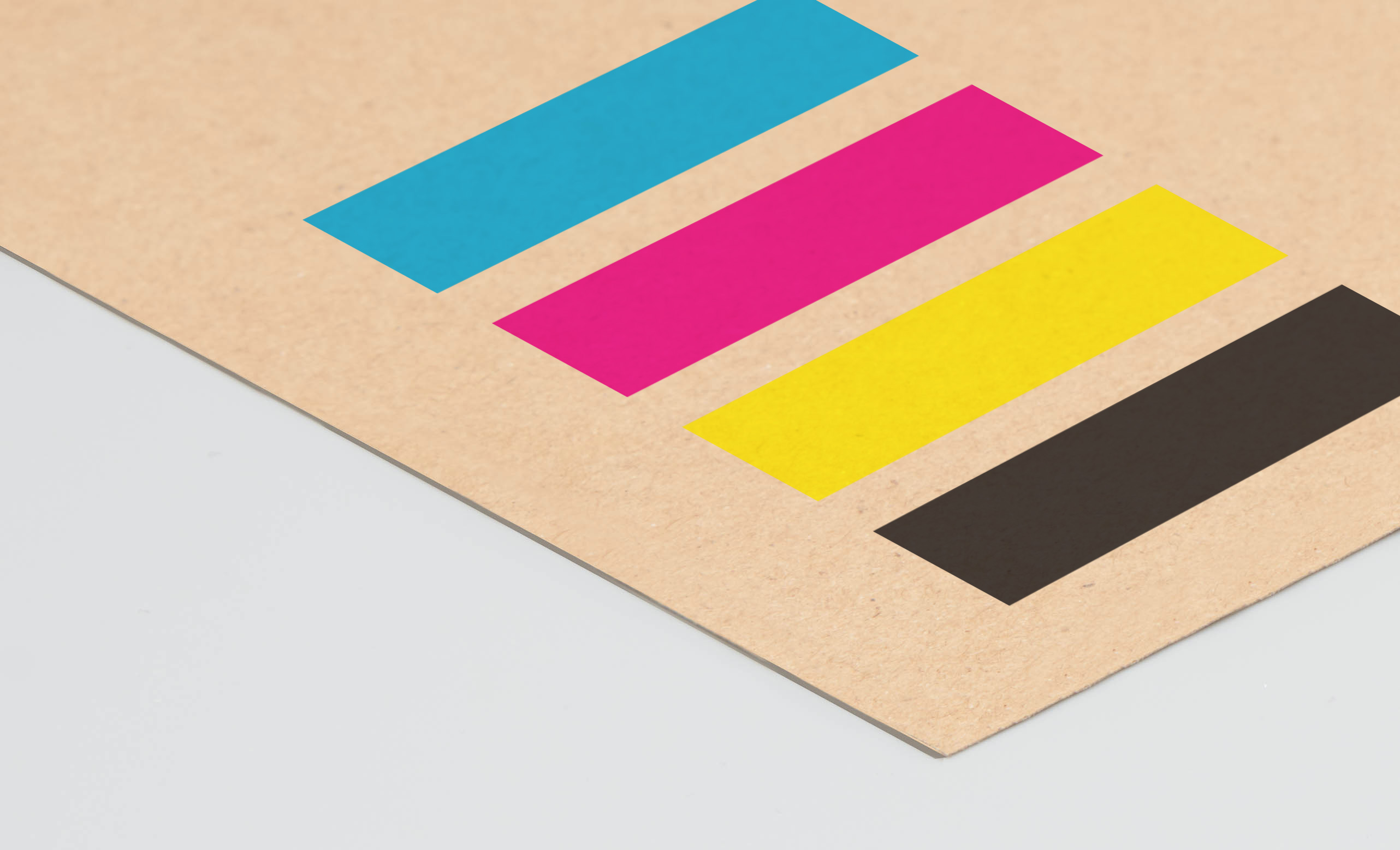 Ink Colors on Kraft Paperboard