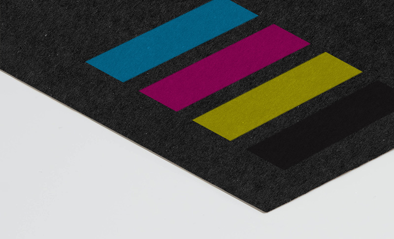 Ink Colors on Black Kraft