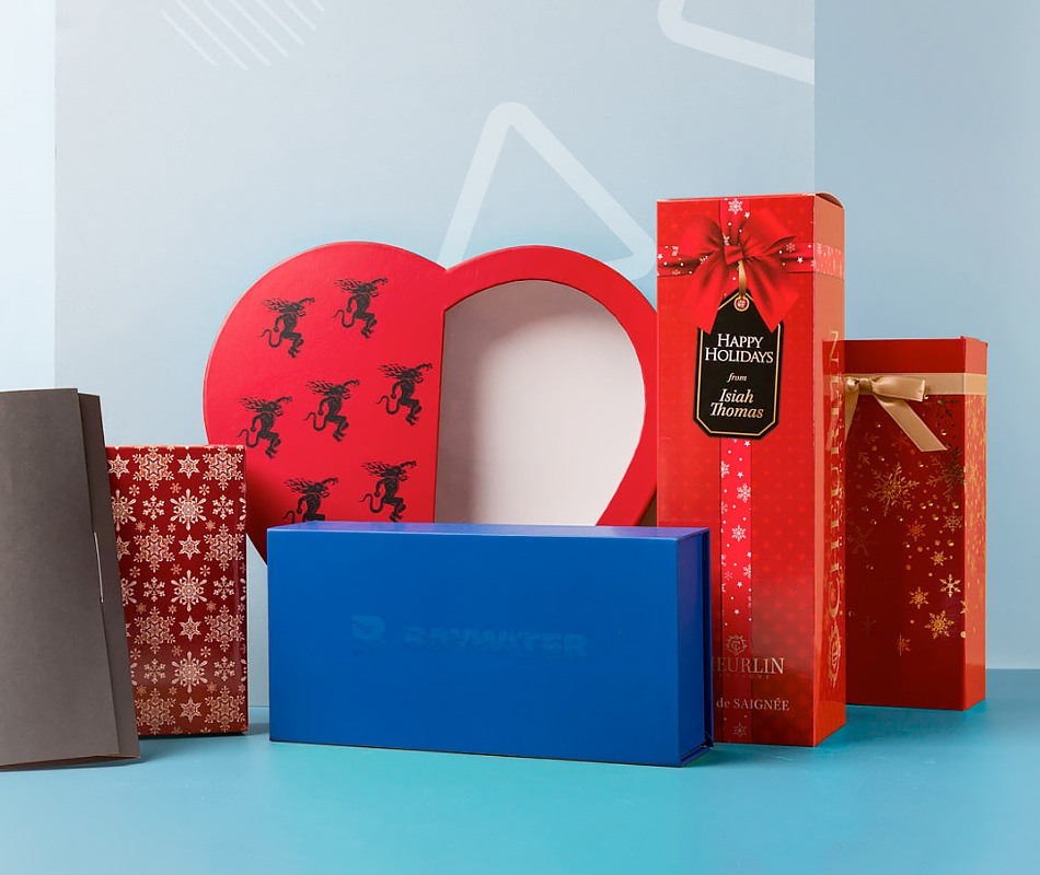 Order Custom Gift Packaging &amp; Custom Printed Gift Boxes | PakFactory®