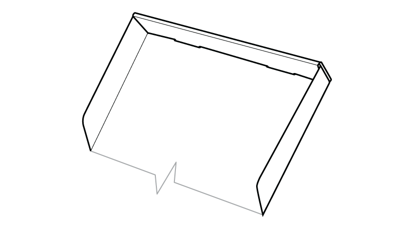 Roll End Lid